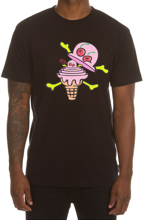 Icecream Nesting SS Tee Black