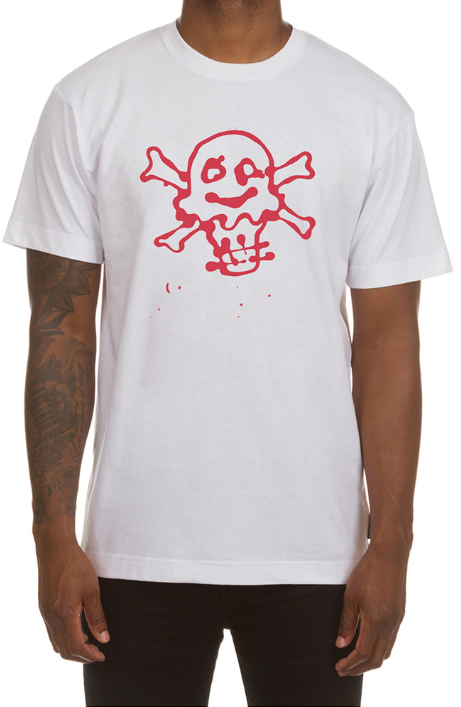 Icecream Splat SS Tee White