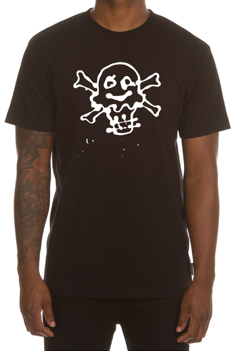 Icecream Splat SS Tee Black