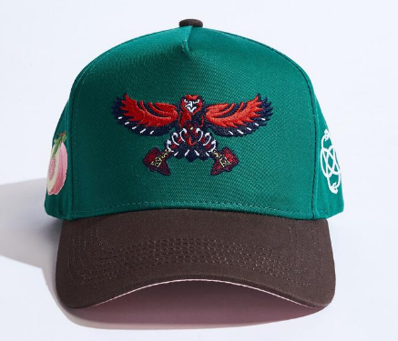 Reference Hat Bravehawks Green/Brown