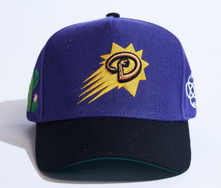 Reference Hat Sunbacks Purple/Black