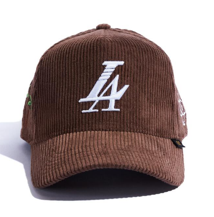 Reference Hat Paradise LA Brown Corduroy