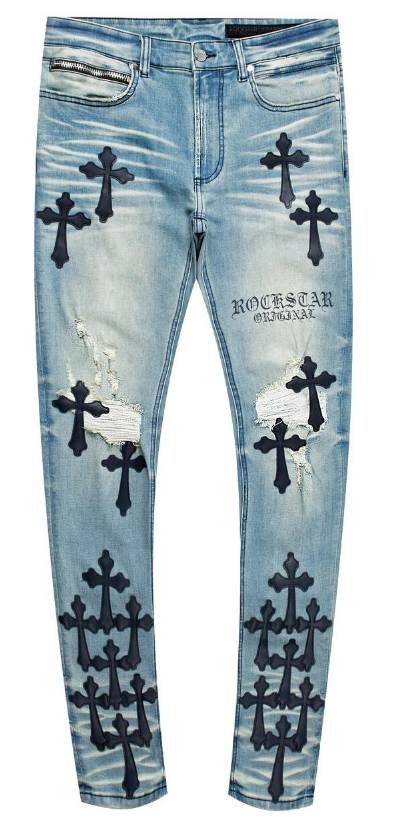 Rockstar EXO Patchwork Jean