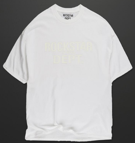 Rockstar Malachai White Graphic Tee