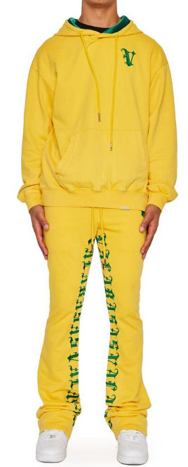 Valabasas Fleece The World Yellow/Green